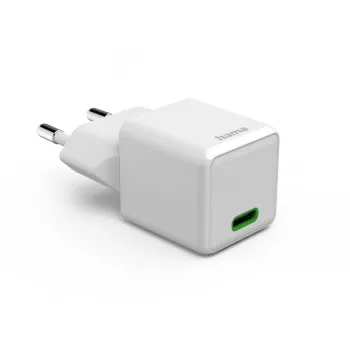 Hama 00201981 mobilās ierīces lādētājs Austiņas, Ārējais akumulators, Viedtālrunis, Planšetdators Balts Maiņstrāva Ātrā uzlāde Iekštelpās