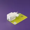 Hama 00201981 mobilās ierīces lādētājs Austiņas, Ārējais akumulators, Viedtālrunis, Planšetdators Balts Maiņstrāva Ātrā uzlāde Iekštelpās