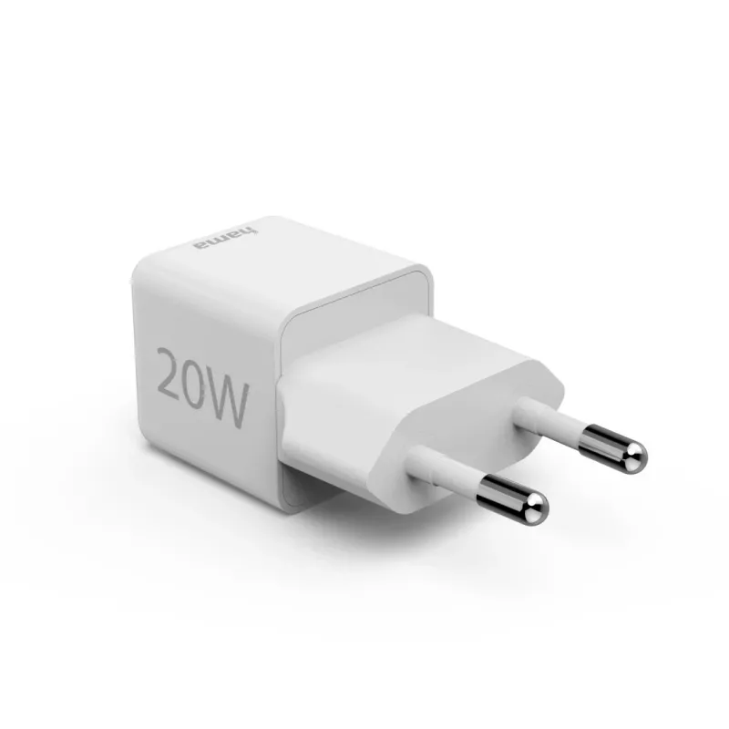 Iekštelpu lādētājs Hama 00201980 ātrā uzlāde balts USB Type-C