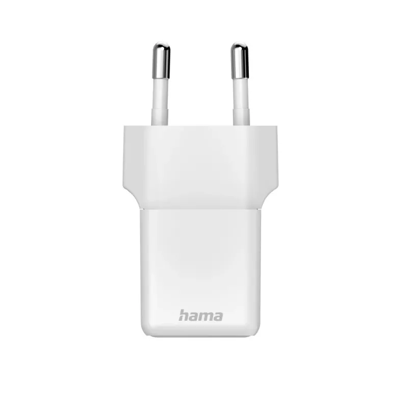 Iekštelpu lādētājs Hama 00201980 ātrā uzlāde balts USB Type-C