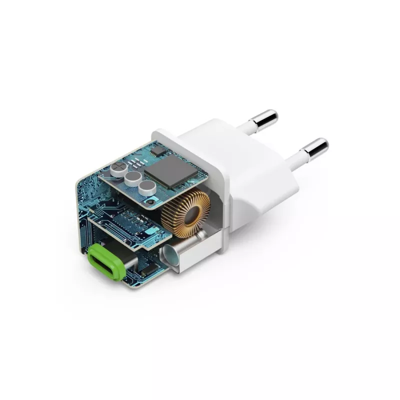 Iekštelpu lādētājs Hama 00201980 ātrā uzlāde balts USB Type-C