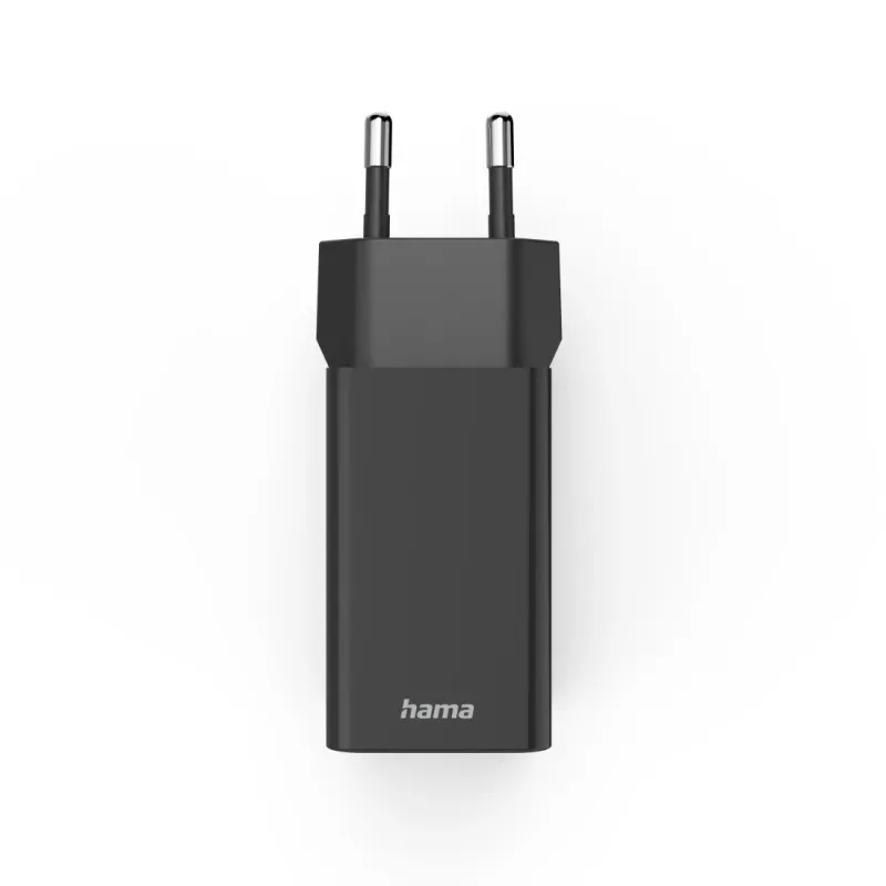 Hama 00201990 mobilās ierīces lādētājs Austiņas, Ārējais akumulators, Viedtālrunis, Planšetdators Melns Maiņstrāva Ātrā uzlāde Iekštelpu