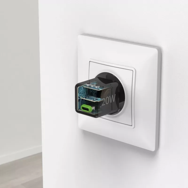 Hama 00201984 mobilo ierīču lādētājs Viedtālrunis Melns AC Ātrā uzlāde Iekštelpām