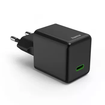 Hama 00201987 mobilās ierīces lādētājs Portatīvais dators, Viedtālrunis, Planšetdators Melns Maiņstrāva Ātrā uzlāde Iekštelpām