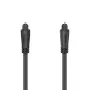 Hama 00205134 audio kabelis 1,5 m TOSLINK melns