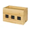 Strāvas pagarinātāja pārsegs LogiLink KAB0076 koka krāsā 140x255x165 mm