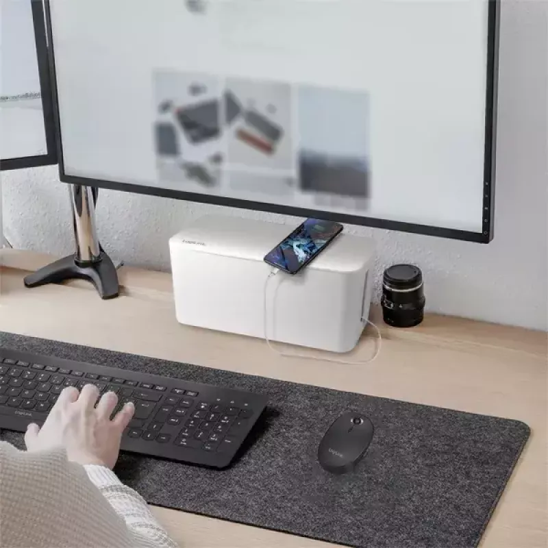 Kabeļu kaste LogiLink KAB0078 Universāla Balta 3 gab.