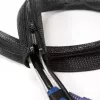 Kabeļu uzmava LogiLink KAB0046 melna