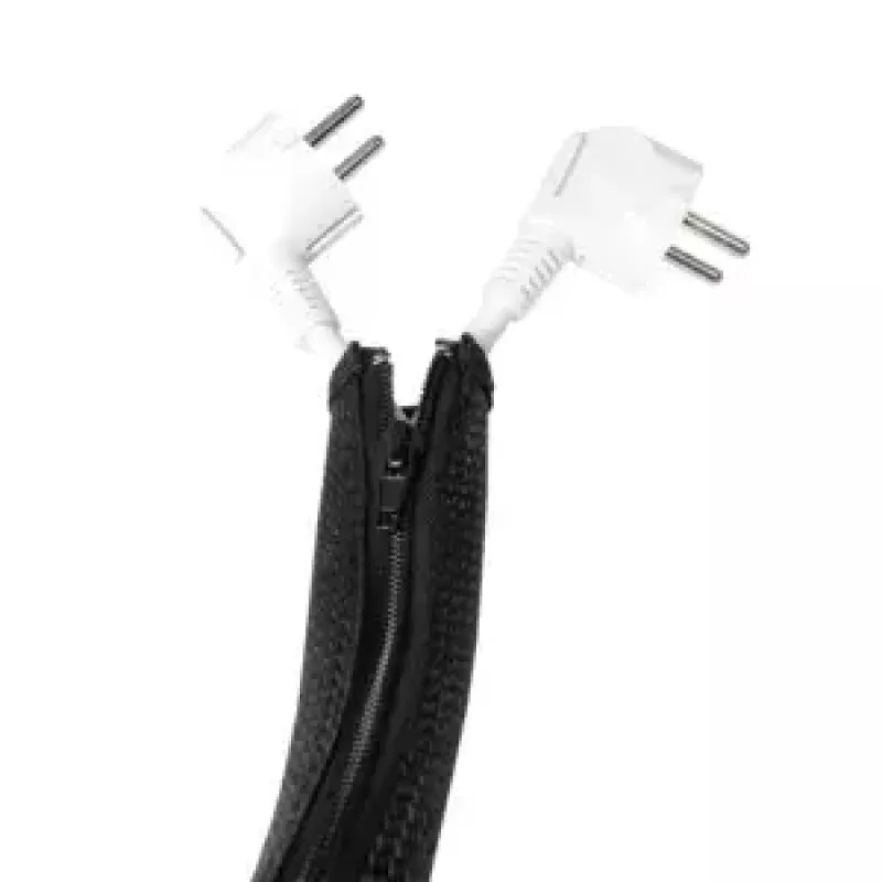 Kabeļu uzmava LogiLink KAB0046 melna
