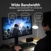 HDMI kabelis Vention 8K 48Gbps HDMI 2.1 Kokvilnas pinums Vīrs-uz-Vīrs 1 m Zils Alumīnijs