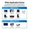 HDMI kabelis Vention 8K 48Gbps HDMI 2.1 Kokvilnas pinums Vīrs-uz-Vīrs 1 m Zils Alumīnijs