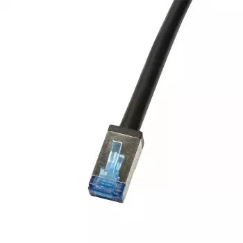 Tīkla kabelis LogiLink CQ7123S RJ-45 Cat6a 30 m Melns