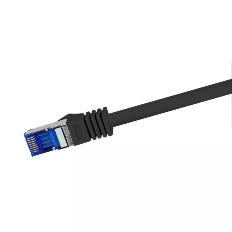 Tīkla kabelis LogiLink C6A143S RJ-45 Cat6a 50 m Melns