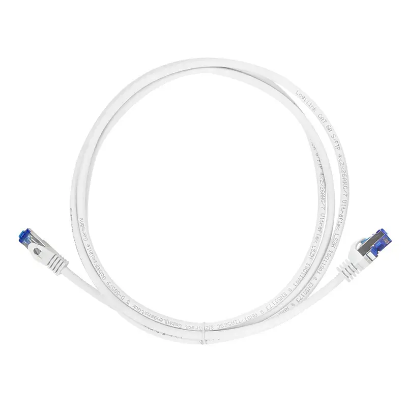 Tīkla kabelis LogiLink C6A071S RJ-45 Cat6a 5m Balts