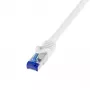 Tīkla kabelis LogiLink C6A071S RJ-45 Cat6a 5m Balts