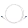 Tīkla kabelis LogiLink C6A081S RJ-45 Cat6a 7,5 m Balts