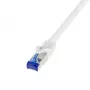 Tīkla kabelis LogiLink C6A121S RJ-45 Cat6a 30 m Balts