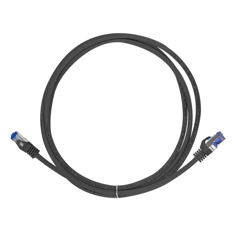 Tīkla kabelis LogiLink C6A113S RJ-45 Cat6a 20 m Melns