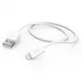 Hama uzlādes kabelis, USB-A - Lightning, 1 m, balts