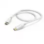 Hama uzlādes kabelis, USB-C - USB-C, 1,5 m, balts