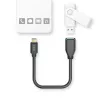 Hama 00201605 USB kabelis USB 3.2 Gen 1 (3.1 Gen 1) 0,15 m USB C USB A Melns