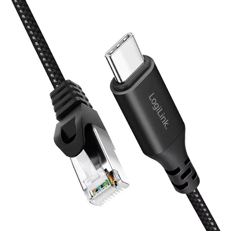 Tīkla kabelis LogiLink CU0413 RJ-45 Cat6 3 m Melns
