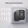 Strāvas kontaktdakšu adapteris UNITEK P1122ABK01 Universāls Melns C G I tipa
