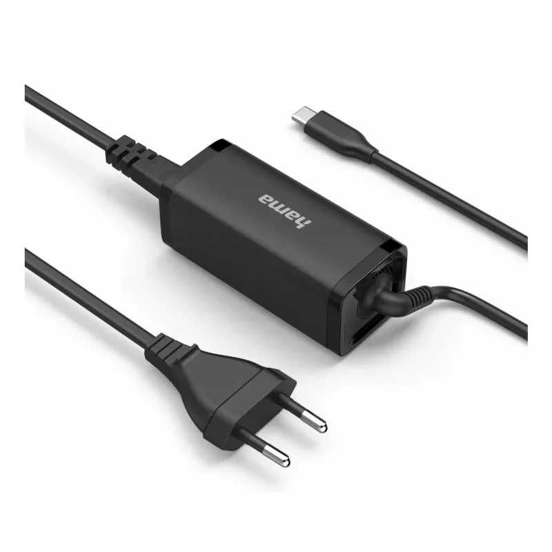 Hama 00200023 Strāvas adapteris 65 W melns iekštelpām portatīvajam datoram