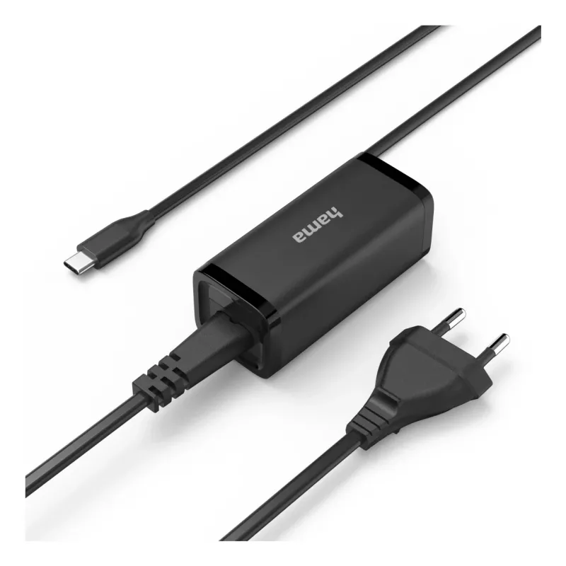 Hama 00200023 Strāvas adapteris 65 W melns iekštelpām portatīvajam datoram