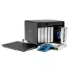 OWC ThunderBay 8 disku masīvs, darbvirsmas, melns, 8 diskdziņi, HDD, SSD