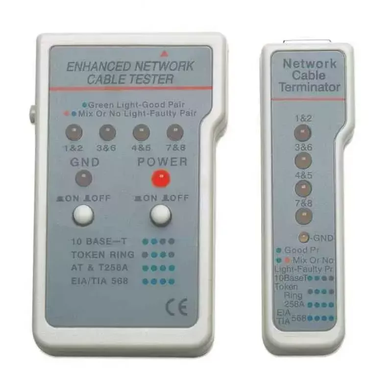 Intellinet Multifunction kabelis Tester, RJ-45 and RJ-11, UTP/STP/FTP, Shielded and Unshielded
