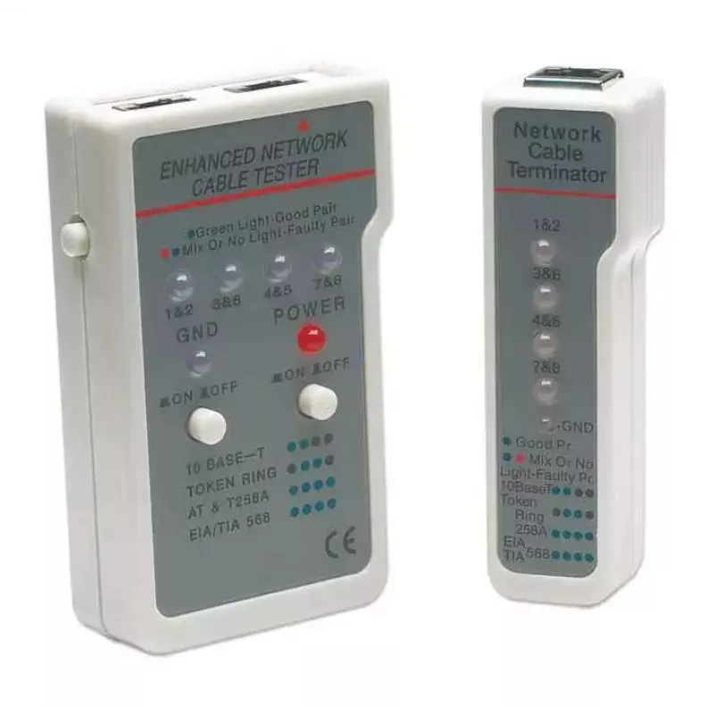 Intellinet Multifunction kabelis Tester, RJ-45 and RJ-11, UTP/STP/FTP, Shielded and Unshielded