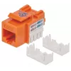Intellinet Keystone Jack, Cat6, UTP, Punch-down, Oranžs