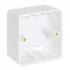 Intellinet Surface Mount Pattress Box 771900 771917 80x80x45mm Signālbalts RAL9003