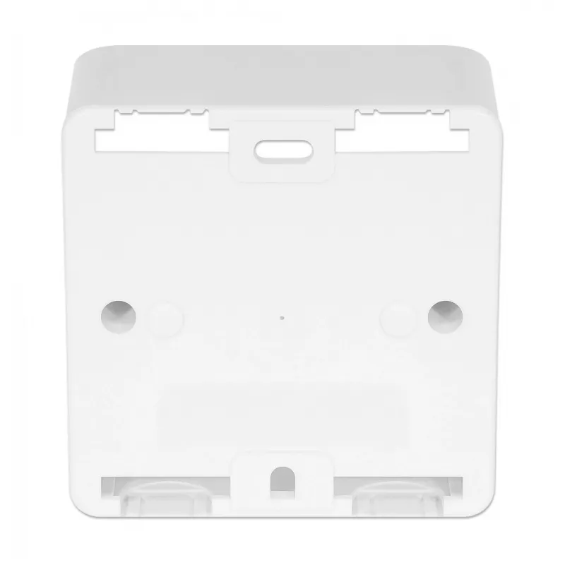 Intellinet Surface Mount Pattress Box 771900 771917 80x80x45mm Signālbalts RAL9003