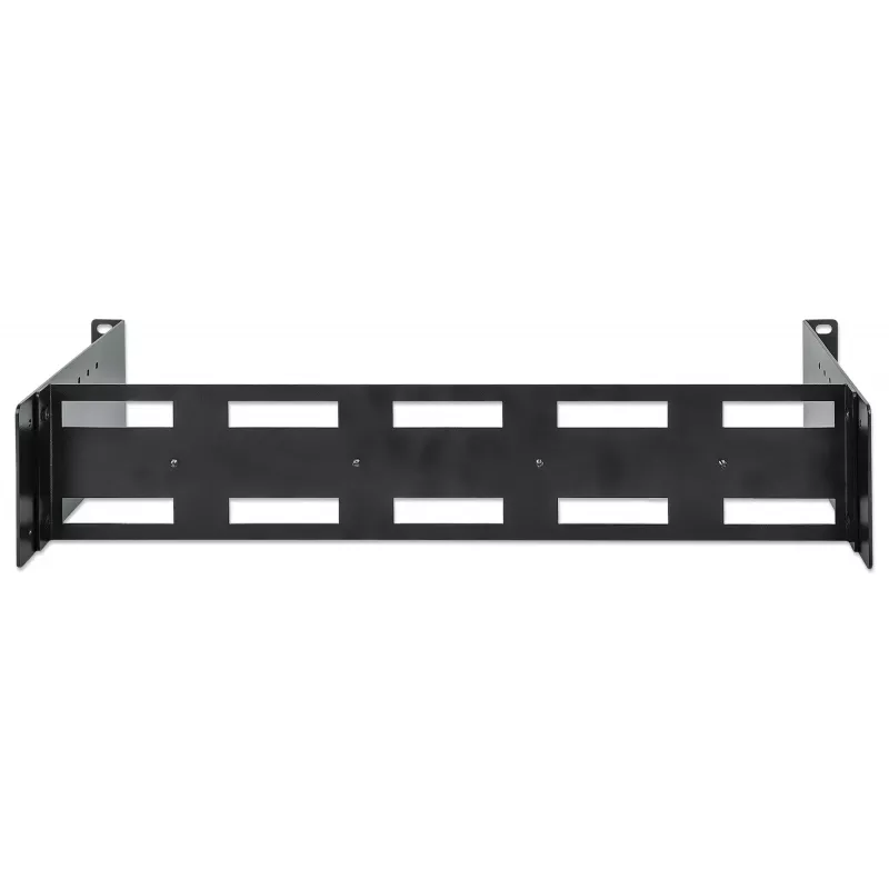 Rack rail Intellinet 716345 Melns Aluminium 487mm x 210mm x 89mm