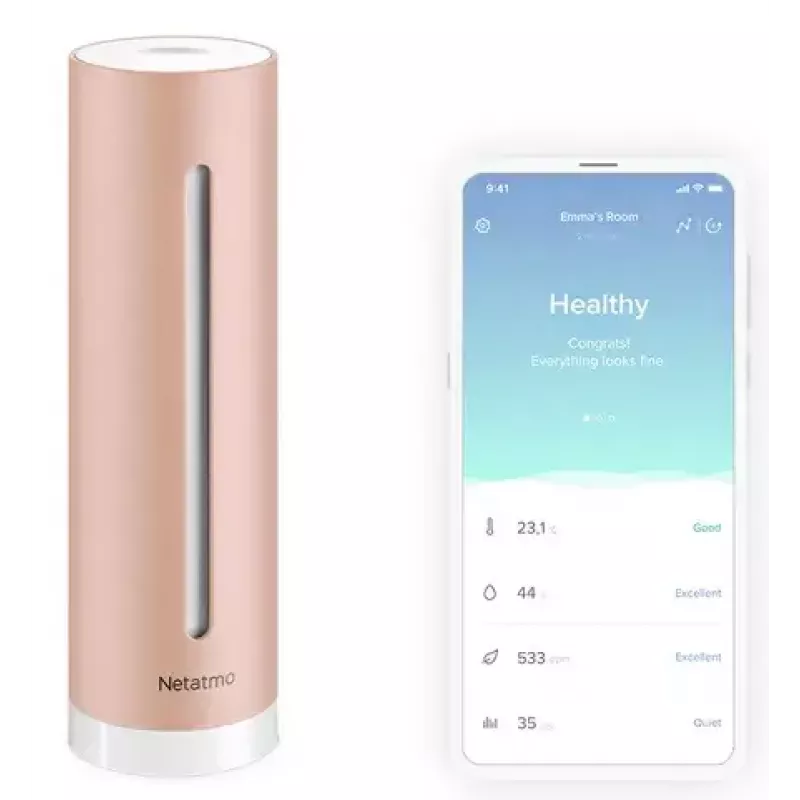 Kontrolieris Netatmo NAC-EC Alumīnijs 45x45x155 mm