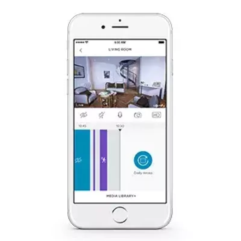 IP drošības kamera Somfy 2401485 Iekštelpām 1280 x 720 pikseļi