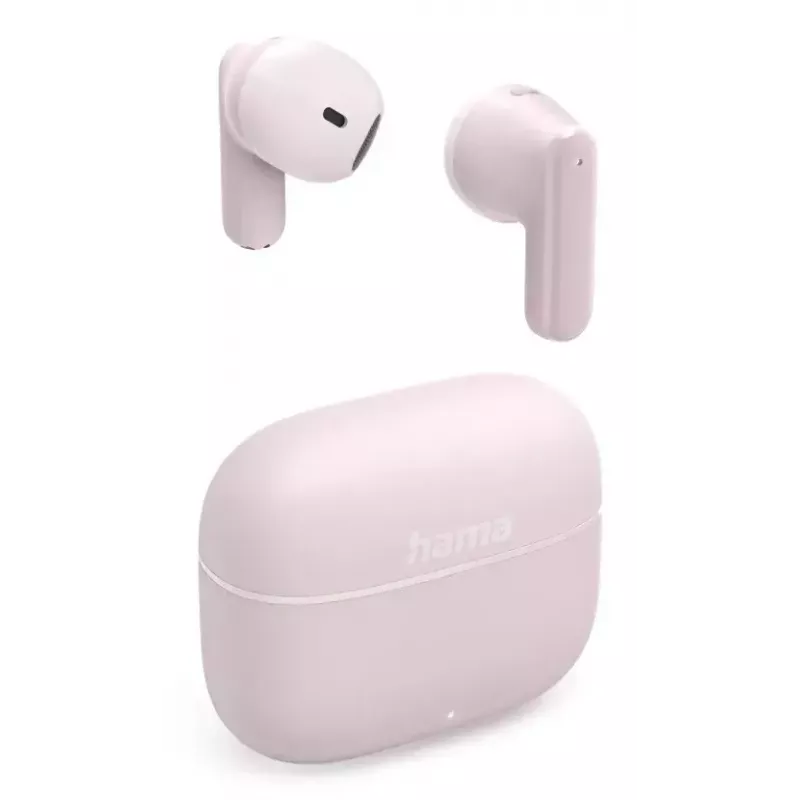 Hama Freedom Light II austiņas True Wireless Stereo (TWS) Ievietojamās zvani/mūzika Bluetooth rozā