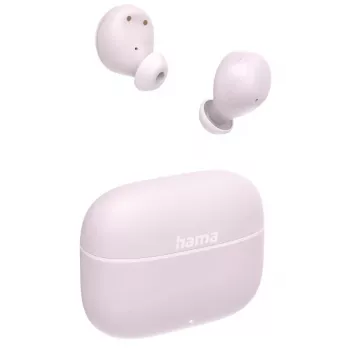 Hama Freedom Buddy II austiņas True Wireless Stereo (TWS) ievietojamās zvaniem/mūzikai Bluetooth rozā