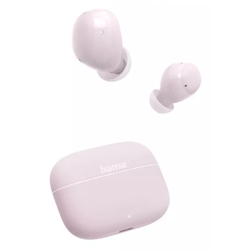 Hama Freedom Buddy II austiņas True Wireless Stereo (TWS) ievietojamās zvaniem/mūzikai Bluetooth rozā