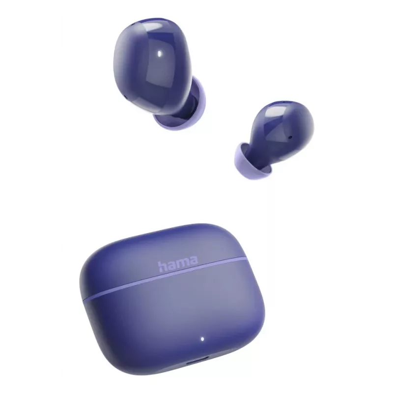 Hama Freedom Buddy II austiņas True Wireless Stereo (TWS) Ievietojamas Zvani/Mūzika Bluetooth Zila