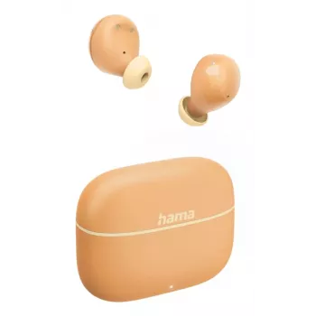 Hama Freedom Buddy II austiņas True Wireless Stereo (TWS) Ievietojamas zvani/mūzika Bluetooth oranžs