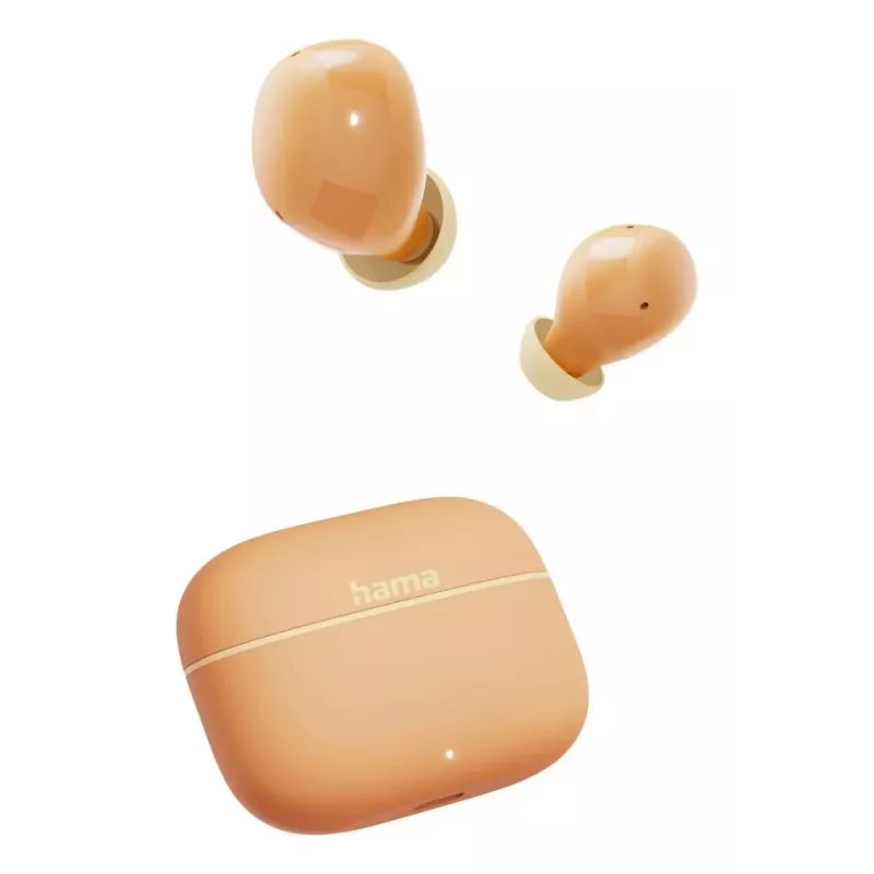 Hama Freedom Buddy II austiņas True Wireless Stereo (TWS) Ievietojamas zvani/mūzika Bluetooth oranžs