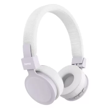 Hama Freedom Lit III Headset Wireless Head-band Calls/Music USB Type-C Bluetooth Lilac, balta
