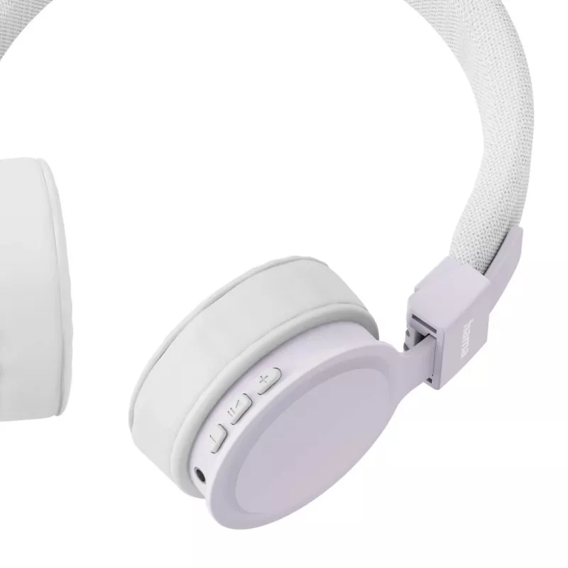 Hama Freedom Lit III Headset Wireless Head-band Calls/Music USB Type-C Bluetooth Lilac, balta