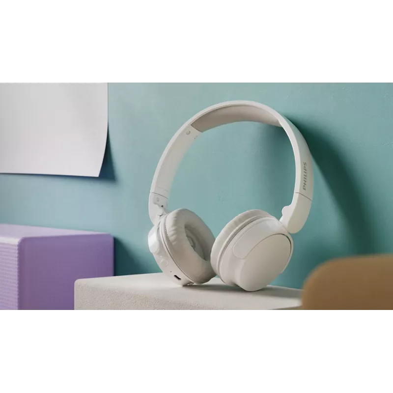 Philips TAH3209WT/00 austiņas/austiņu komplekts Bezvadu Galvas saite Zvani/Mūzika Bluetooth Balts