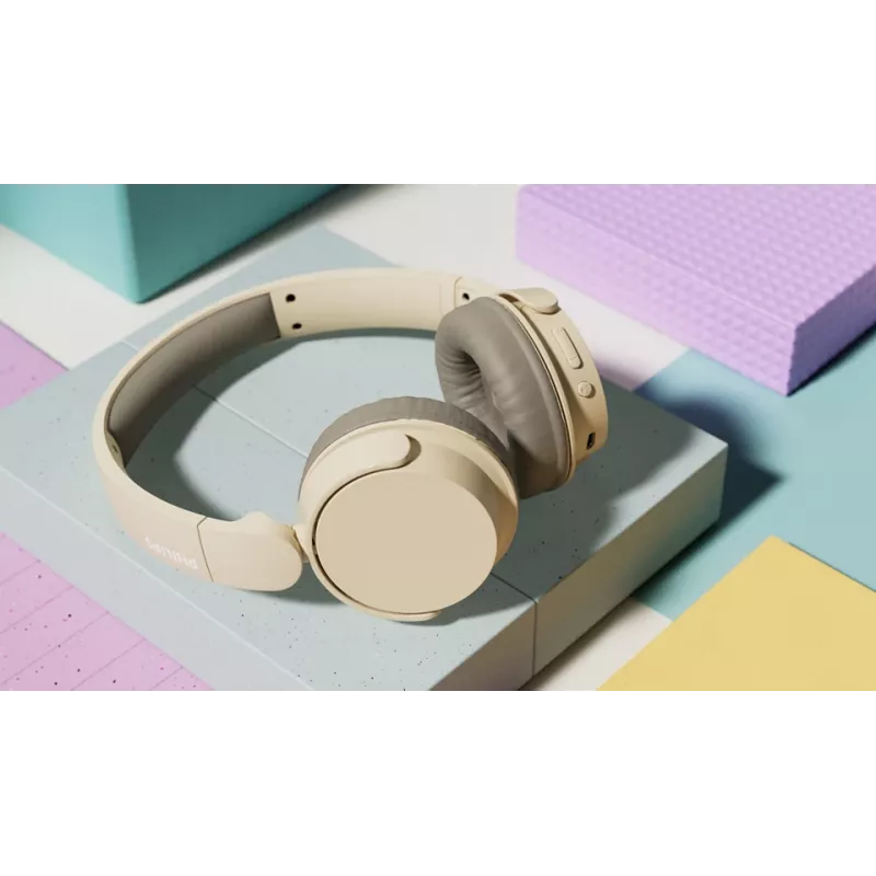 Philips TAH3209BG/00 austiņas/ austiņu komplekts Bezvadu Uz galvas Zvani/Mūzika Bluetooth Bēša