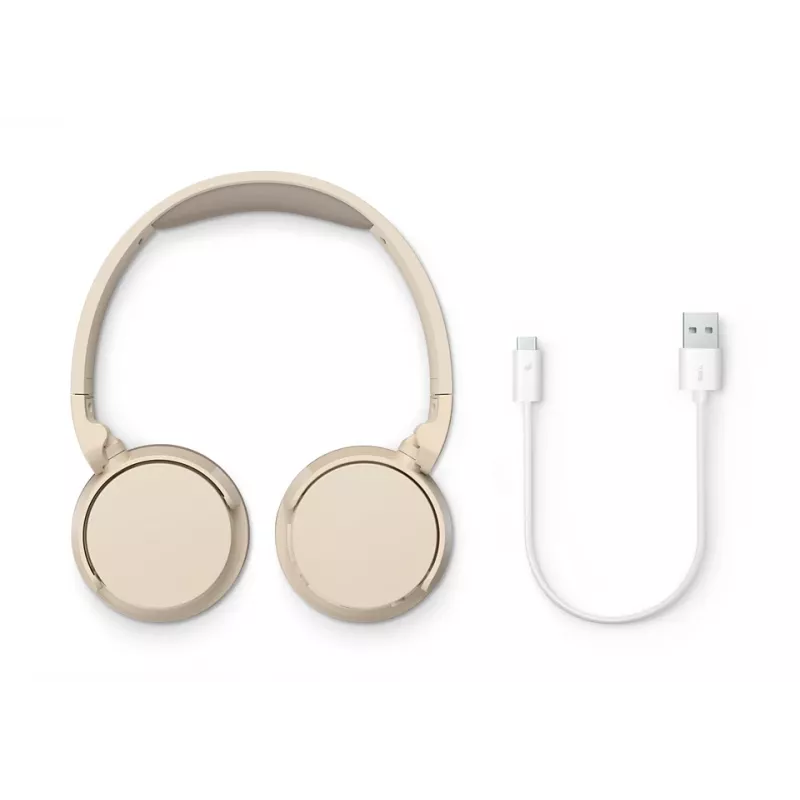 Philips TAH3209BG/00 austiņas/ austiņu komplekts Bezvadu Uz galvas Zvani/Mūzika Bluetooth Bēša