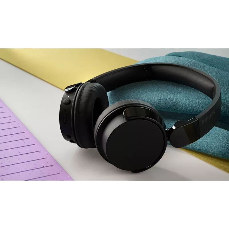 Philips 4000 sērijas TAH4209BK/00 austiņas/headset Bezvadu Galvas saite Zvani/Mūzika Bluetooth Melns